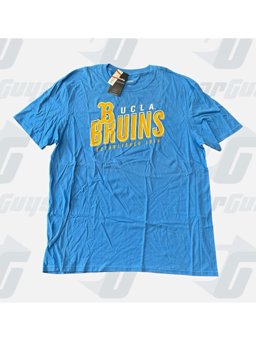 Captivating UCLA Bruins Blue Graphic Short Sleeve T-Shirt Mens Size XL